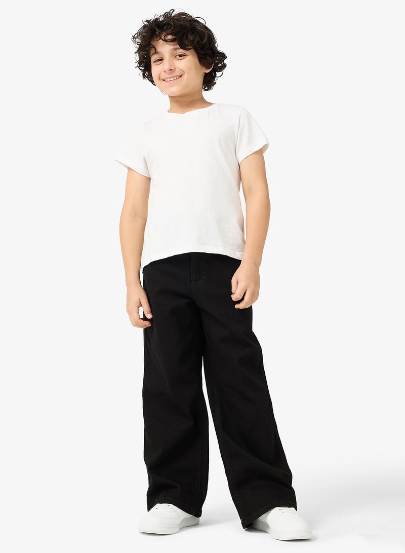 تومي هيلفيغر جينز مستقيم كاجوال للأطفال - Image 4